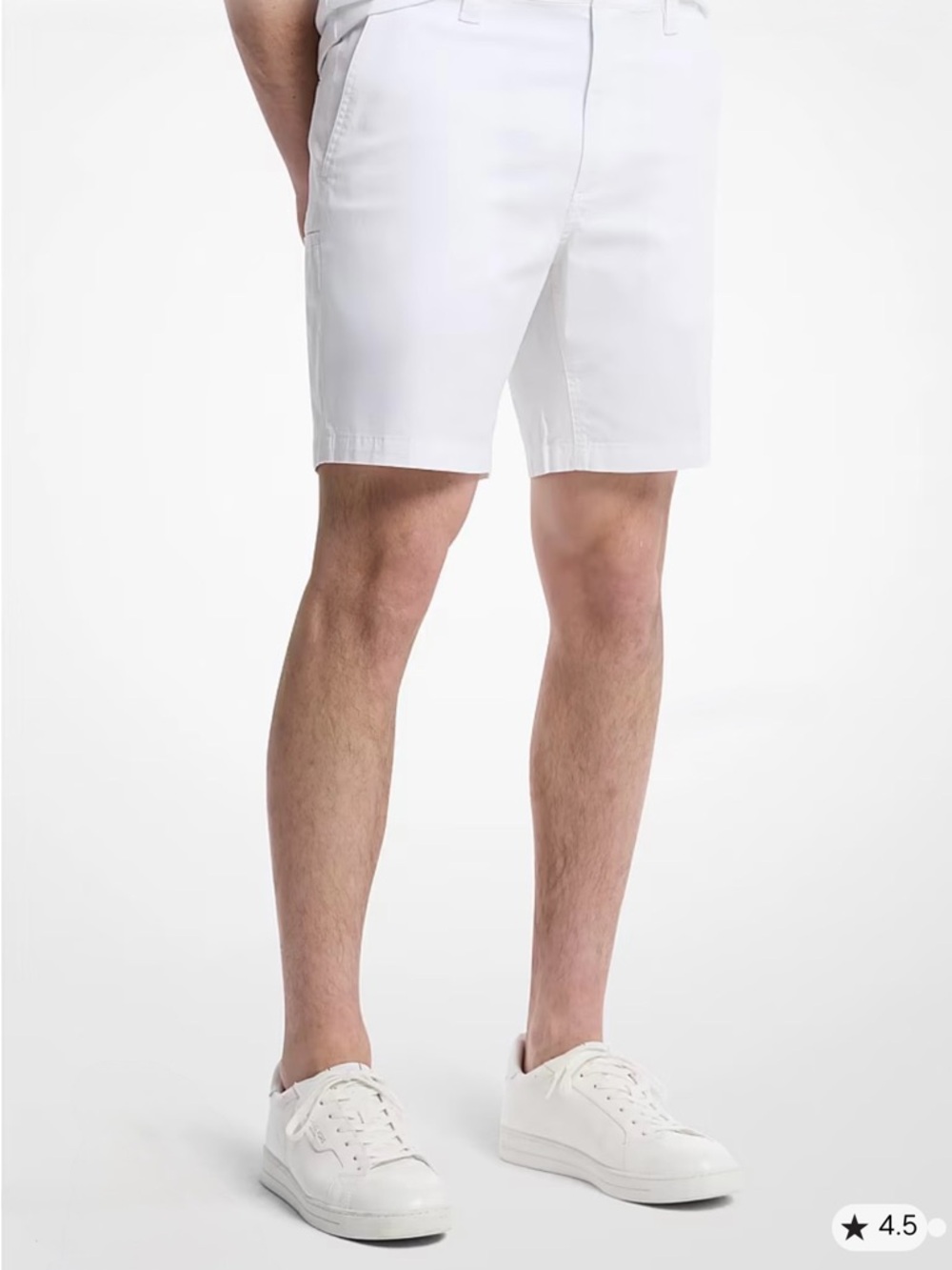 Michael Kors Men’s Stretch Cotton Chino White 32 NWOT
